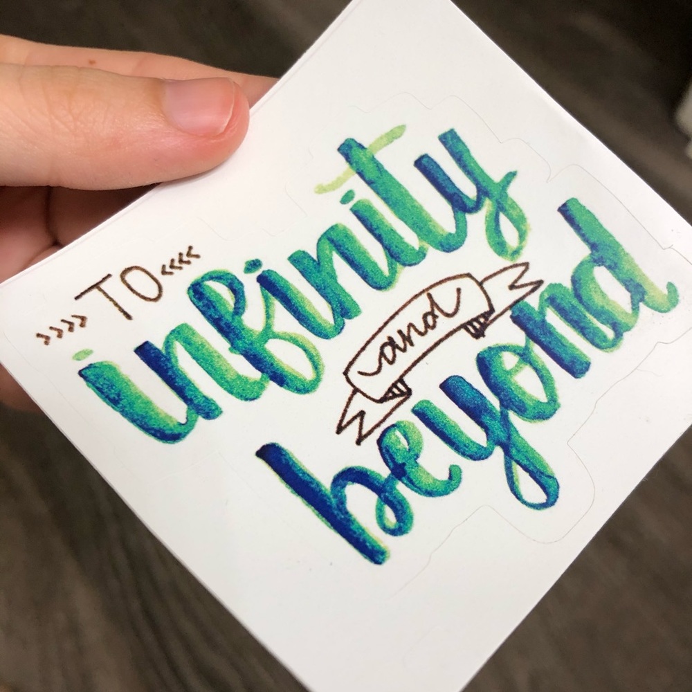 Toy Story Decal Infinity Beyond Sticker - Picture 5 of 6
